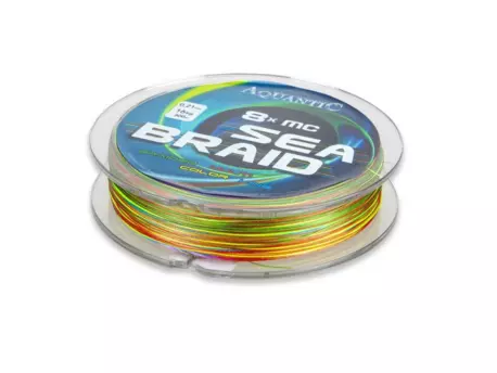 SAENGER Aquantic šňůra osmipramenná MC Sea-Braid 0,13 mm/300 m multicolor