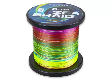 SAENGER Aquantic šňůra osmipramenná MC Sea-Braid 0,16 mm/1500 m multicolor