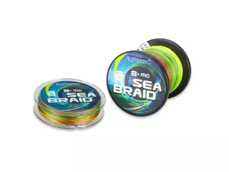 SAENGER Aquantic šňůra osmipramenná MC Sea-Braid 0,30 mm/1500 m multicolor