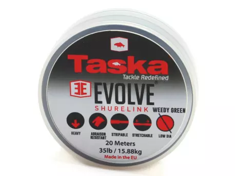 Taska Evolve - Shurelink komb. návazcový materiál hnědý 20m 20lb