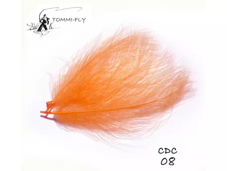 TOMMI FLY CDC PEŘÍ - oranžové