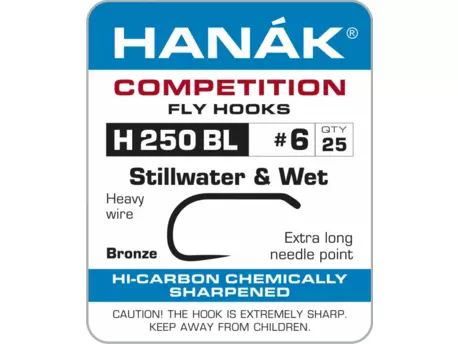 HANÁK Competition muškařský háček H 250 BL