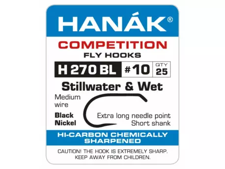 HANÁK Competition muškařský háček H 270 BL