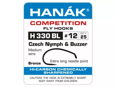 HANÁK Competition muškařský háček H 330 BL