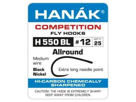 HANÁK Competition muškařský háček H 550 BL