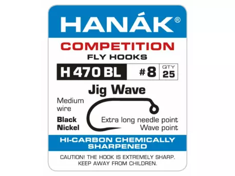 HANÁK Competition muškařský háček H 470 BL