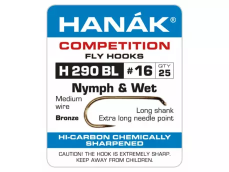 HANÁK Competition muškařský háček H 290 BL