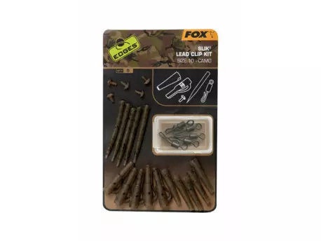 Fox Edges Camo Slik lead clip kit vel 10