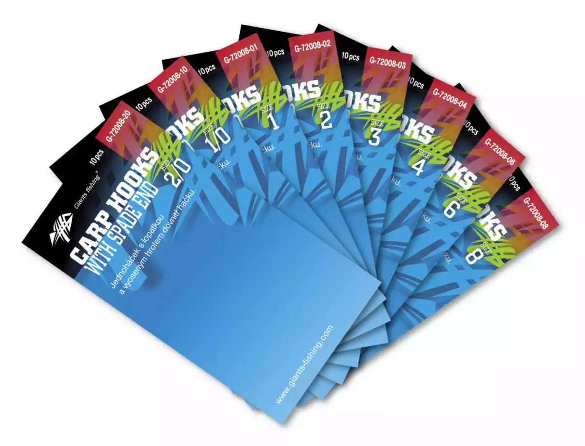 GIANTS FISHING Háčky s lopatkou 10ks