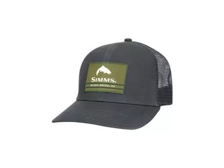 SIMMS kšiltovka Original Patch Trucker Carbon