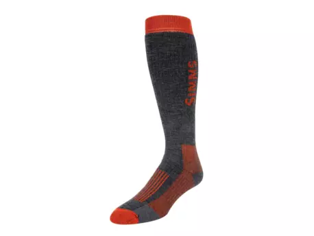 SIMMS Midweight OTC Sock Simms Carbon VÝPRODEJ