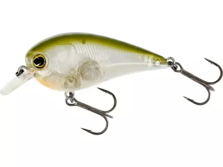 Westin: Wobler BassBite 1.5 Squarebill 6cm 13g Floating Clear Olive VÝPRODEJ