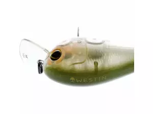 Westin: Wobler BassBite 1.5 Squarebill 6cm 13g Floating Fire Craw VÝPRODEJ