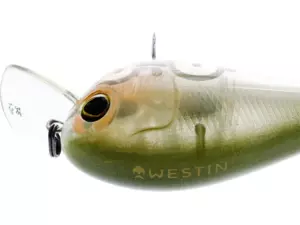 Westin: Wobler BassBite 1.5 Squarebill 6cm 13g Floating Official Roach VÝPRODEJ