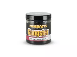 MIKBAITS Gangster boilie v dipu 250ml - GSP Black Squid 24mm 