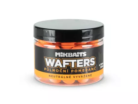 MIKBAITS Wafters vyvážené nástrahy 150ml - Půlnoční pomeranč 12mm