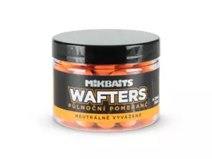 MIKBAITS Wafters vyvážené nástrahy 150ml - Půlnoční pomeranč 12mm