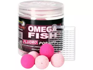 STARBAITS Boilie FLUO plovoucí Omega Fish 80g