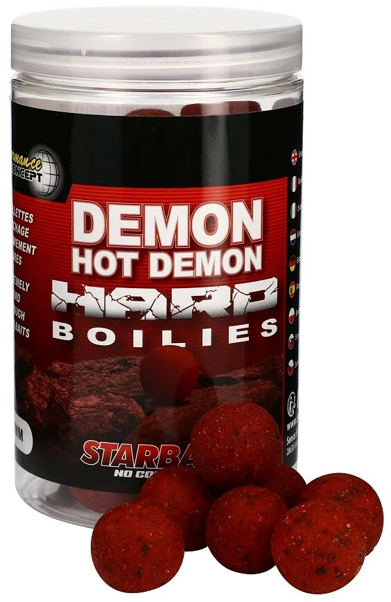STARBAITS Hard Boilies Hot Demon 200g