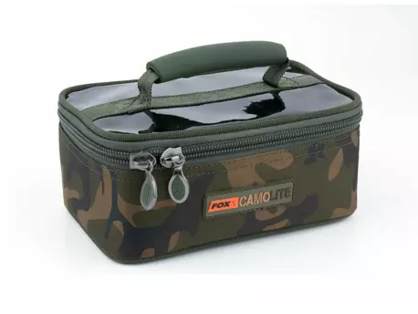 Fox pouzdro na olova Camolite Rigid Lead & Bits Bag