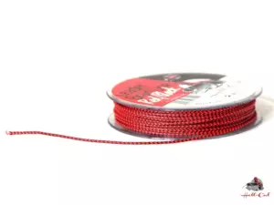 Splétaná šňůra Hell-Cat - Leader Braid Line Red/Black 20m