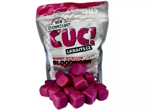 LK Baits CUC! Nugget Carp Bloodworm 17 mm 1kg