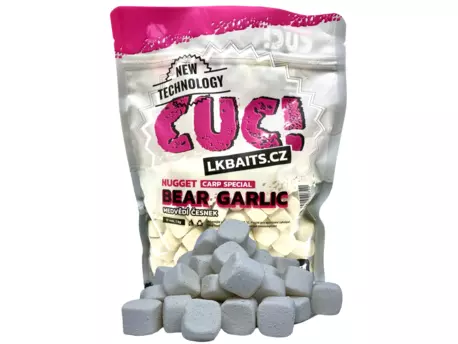 LK Baits CUC! Nugget Carp Garlic Bear 17 mm 1kg