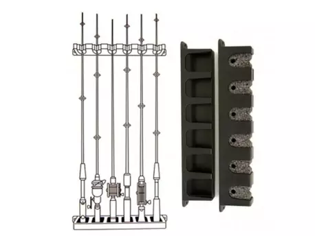 SPRO Držák prutů na zeď Wall Rod Rack Vertical