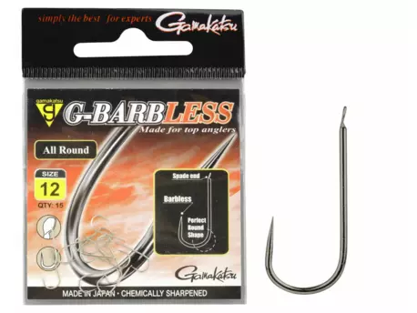 GAMAKATSU Háček G-Barbless Allround Nickel