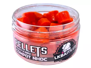 LK Baits Pelety v dipu Compot NHDC 12mm, 60g