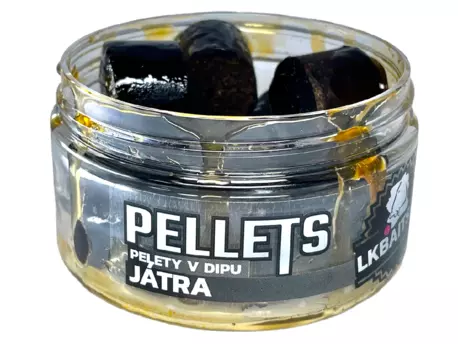 LK Baits Pelety v dipu Játra 17mm, 60g