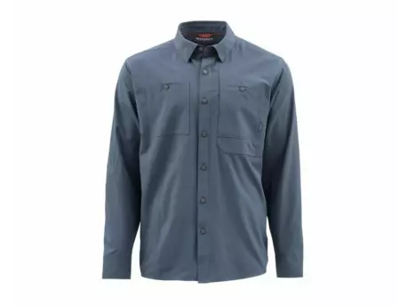 SIMMS Košile Double Haul Shirt Dark Moon