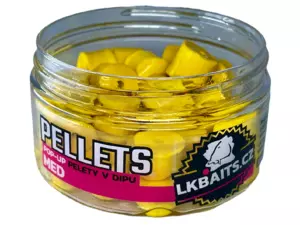 LK Baits POP-UP Pelety v dipu Med 12mm, 40g