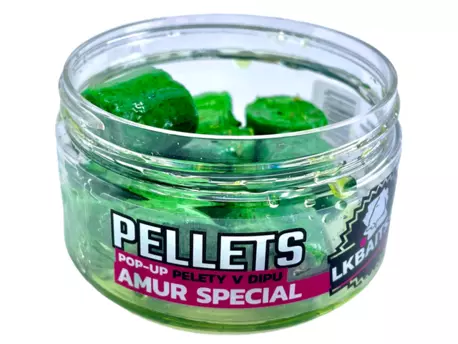 LK Baits POP-UP Pelety v dipu Amur Special 17mm, 40g