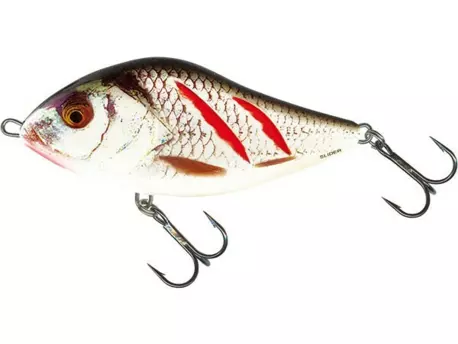 SALMO Wobler Slider Floating Wounded Real Grey Shiner 10cm 36g