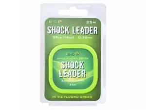 ESP Shock Leader 35lb 0,36mm 25m Hi-viz Fluoro Green