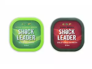 ESP Shock Leader 35lb 0,36mm 25m Hi-viz Fluoro Green