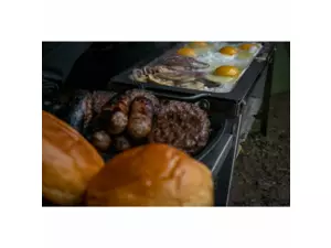 RidgeMonkey Tác Grilla BBQ Hotplate