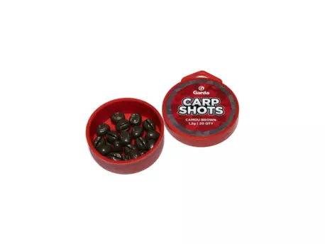 Garda Carp Shots - Carp Shots camou brown 1,2g 20ks