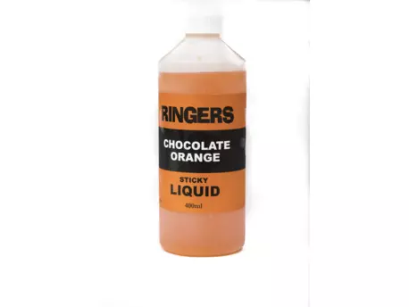 RINGERBAITS LTD Ringers - Chocolate Orange 400ml Liquid Booster Čoko Pomeranč