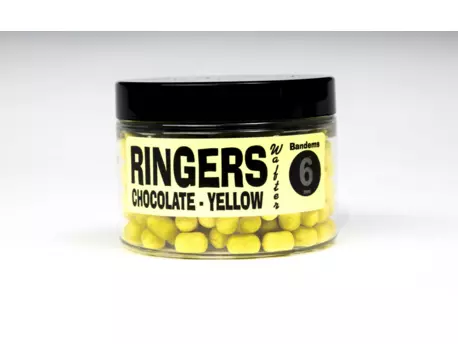 RINGERBAITS LTD Ringers - Chocolate Wafters 6mm žlutá 70g