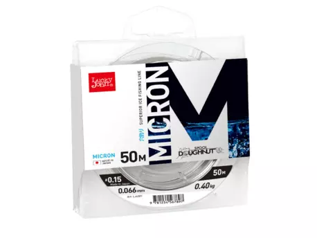 Lucky John vlasec Monofilament Line Micron 50m 0,066mm 0,40kg