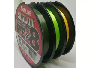 SUNLINE šňůra SIGLON PEx8 Light green 150m