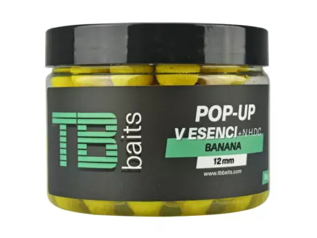 TB Baits Plovoucí Boilie Pop-Up Banana + NHDC 65 g