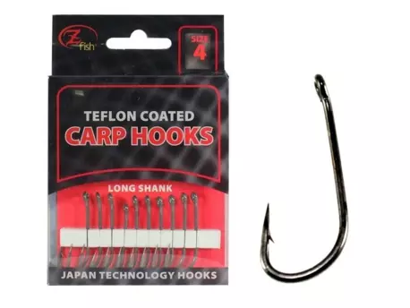 Zfish Teflonové Háčky Long Shank VÝPRODEJ