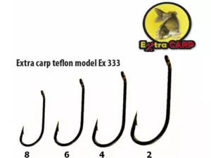 EXTRA CARP EXC Teflonové Háčky série Ex 333