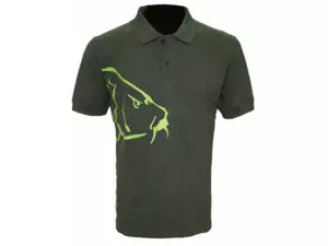 Zfish Tričko Carp Polo T-Shirt Olive Green