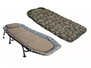 ZFISH Camo Set Lehátko + Spacák, Bedchair + Sleeping Bag