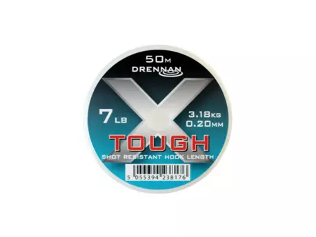 DRENNAN X-Tough Hooklink 50m 0,20m 3,18kg VÝPRODEJ