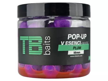 TB Baits Plovoucí Boilie Pop-Up Plum + NHDC 65 g